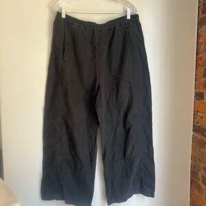 Anthropologie Pilcro Linen joggers size L